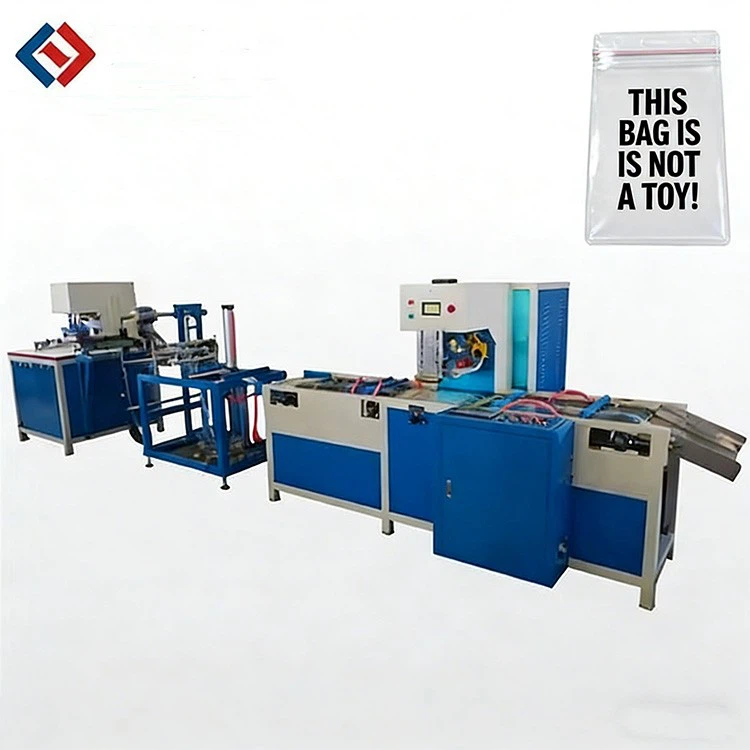 Automatic Zipper Bag High Frequency Welding Machine factory